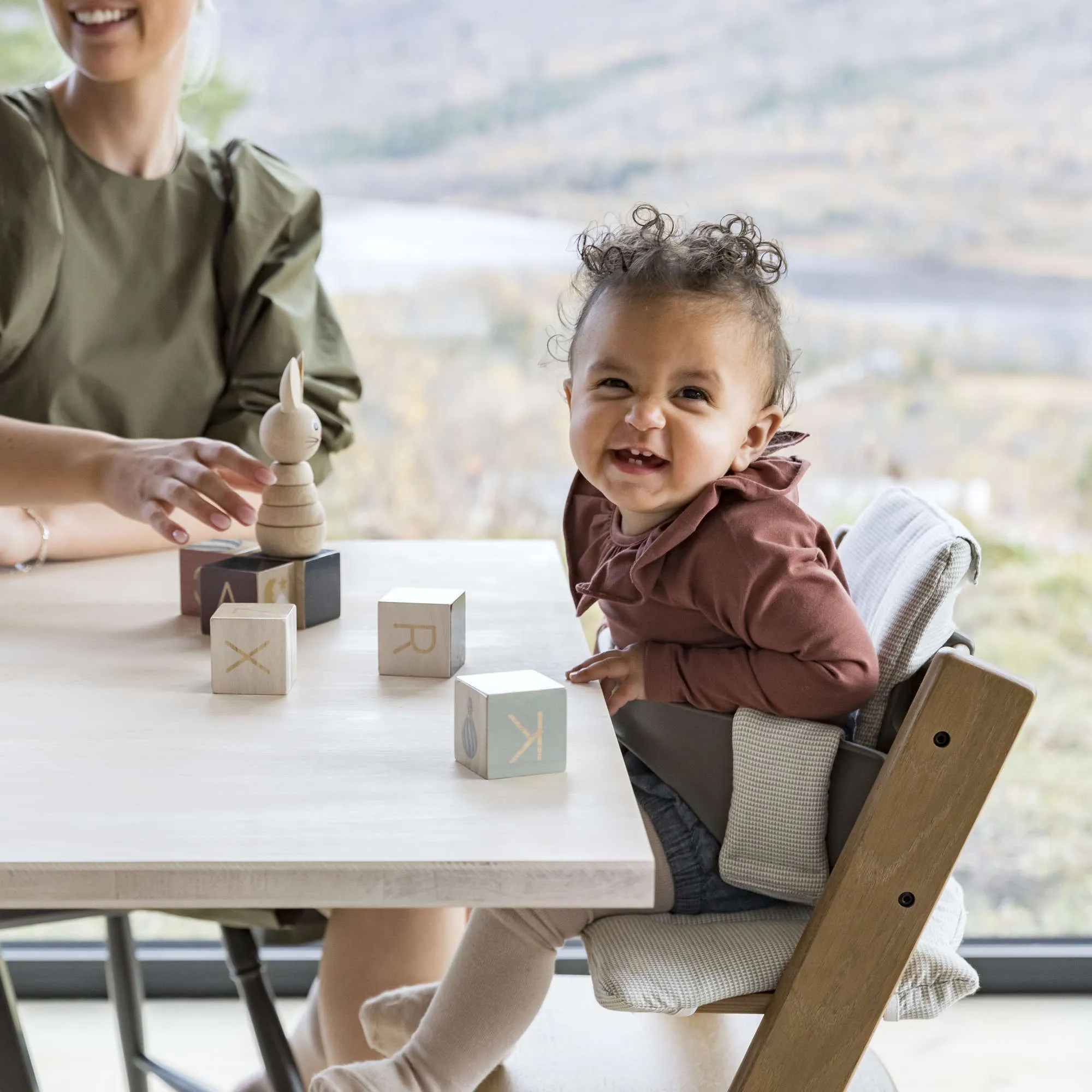 Stokke Tripp Trapp High Chair² with Cushion   Stokke Tray