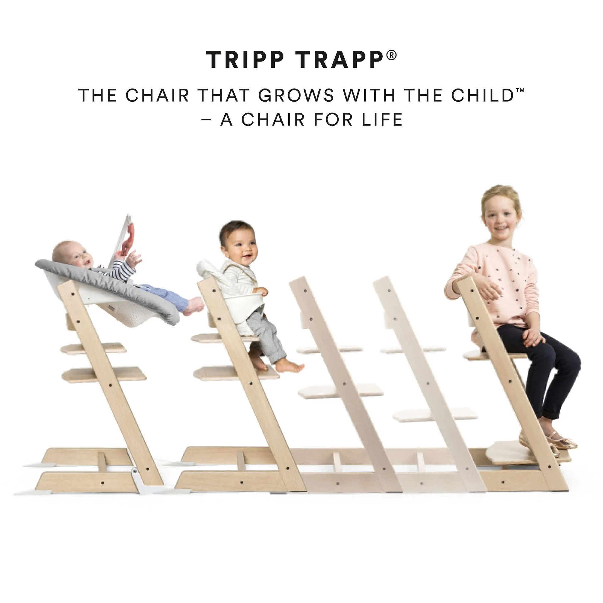 Stokke Tripp Trapp High Chair² with Cushion   Stokke Tray