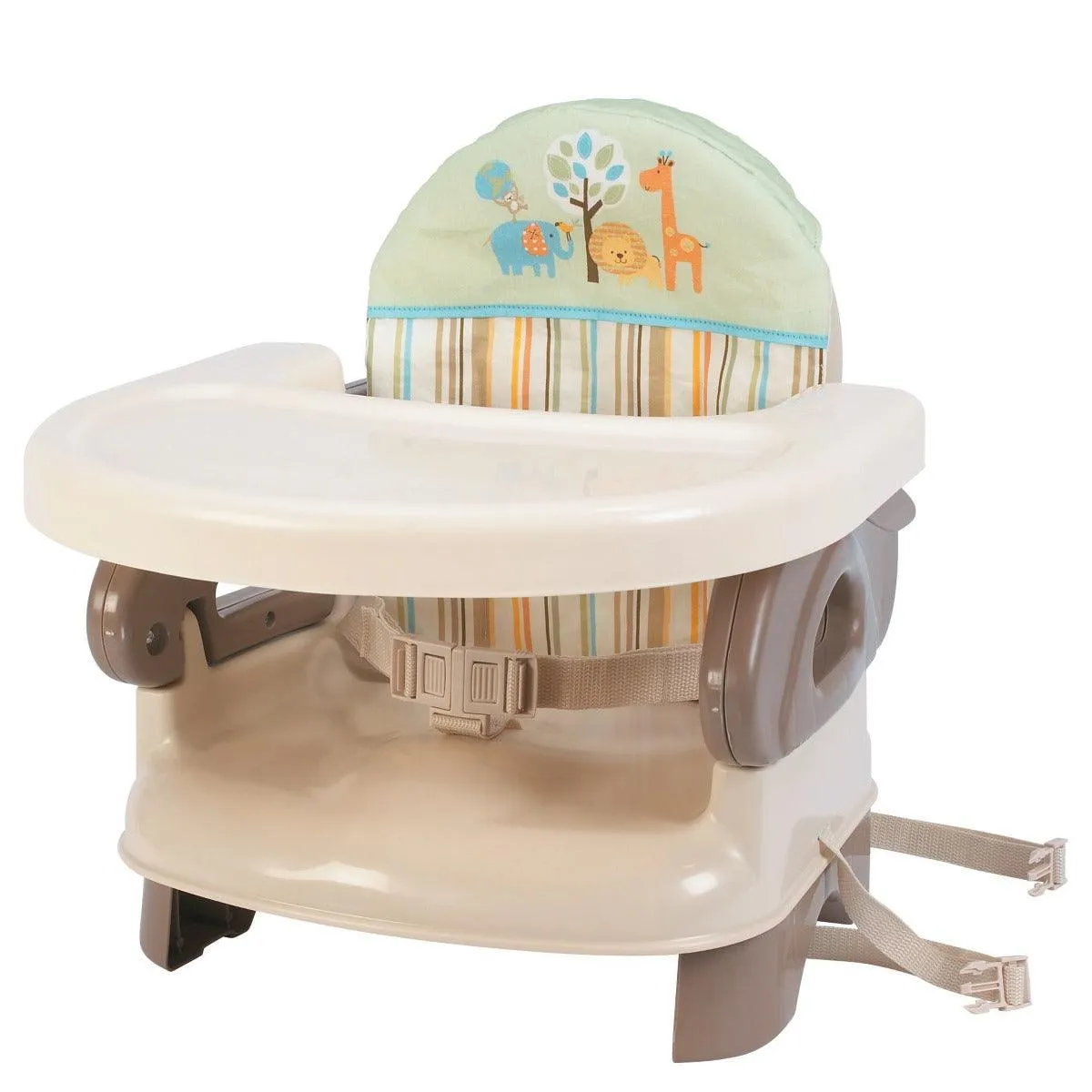 Summer Infant Deluxe Folding Booster Seat Beige - Booster Seats For Ages 6-24 Months