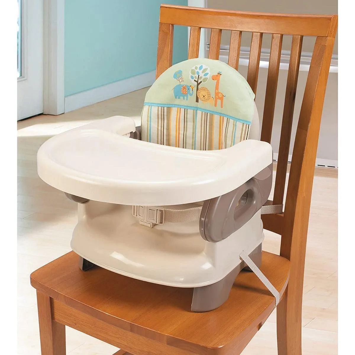 Summer Infant Deluxe Folding Booster Seat Beige - Booster Seats For Ages 6-24 Months