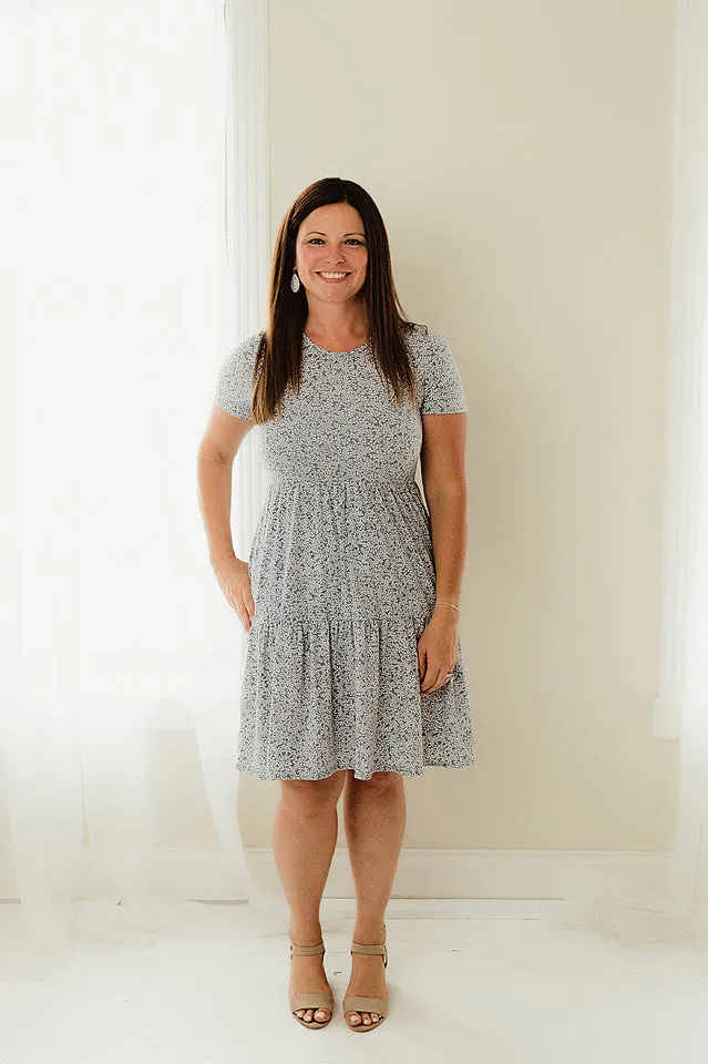 Swing Tiered Floral Dress