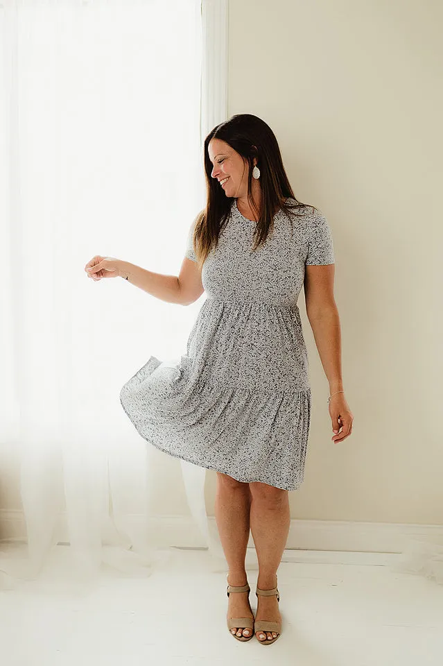 Swing Tiered Floral Dress