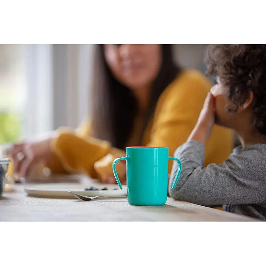 Tommee Tippee Easiflow 360 Handled Cup (Blue/Pink)