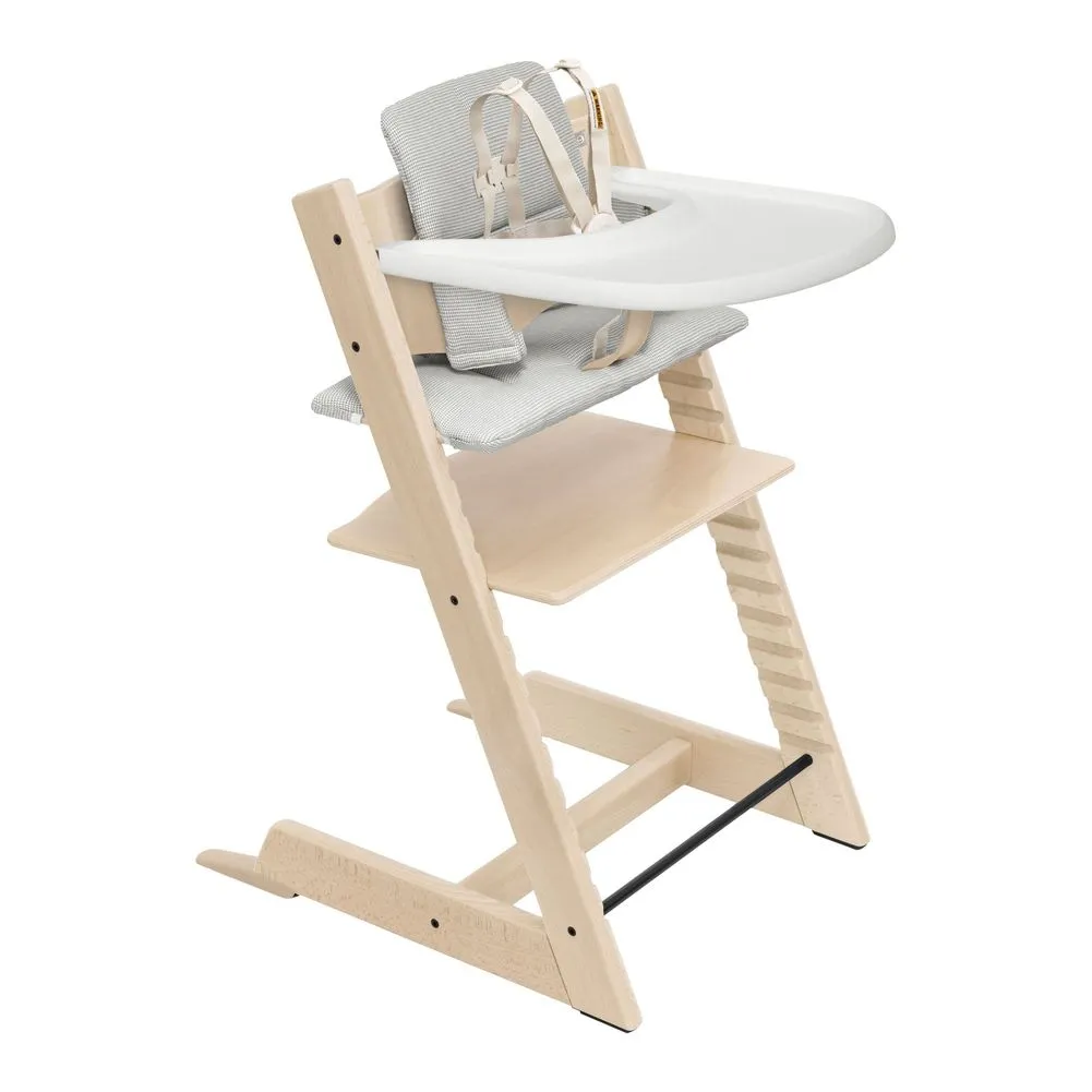 Tripp Trapp High Chair2 and Cushion with Stokke Tray