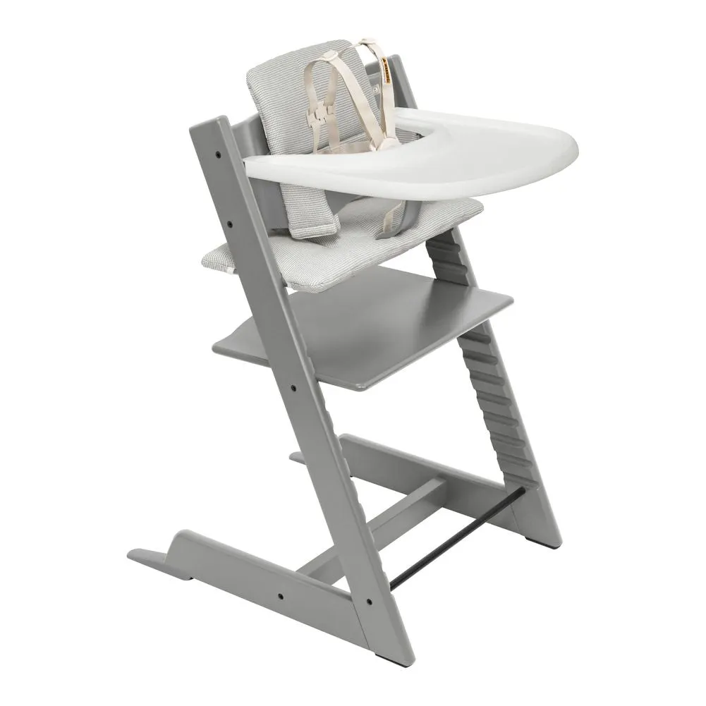 Tripp Trapp High Chair2 and Cushion with Stokke Tray