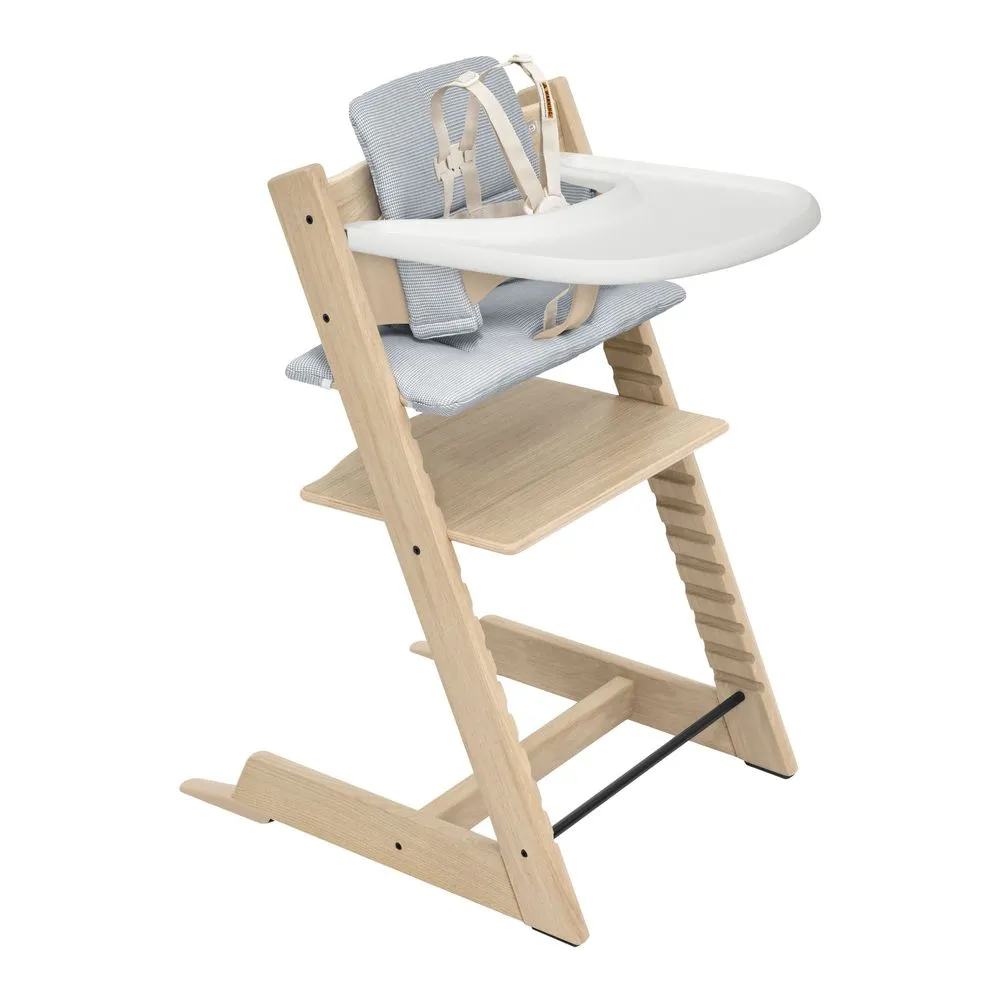 Tripp Trapp High Chair2 and Cushion with Stokke Tray