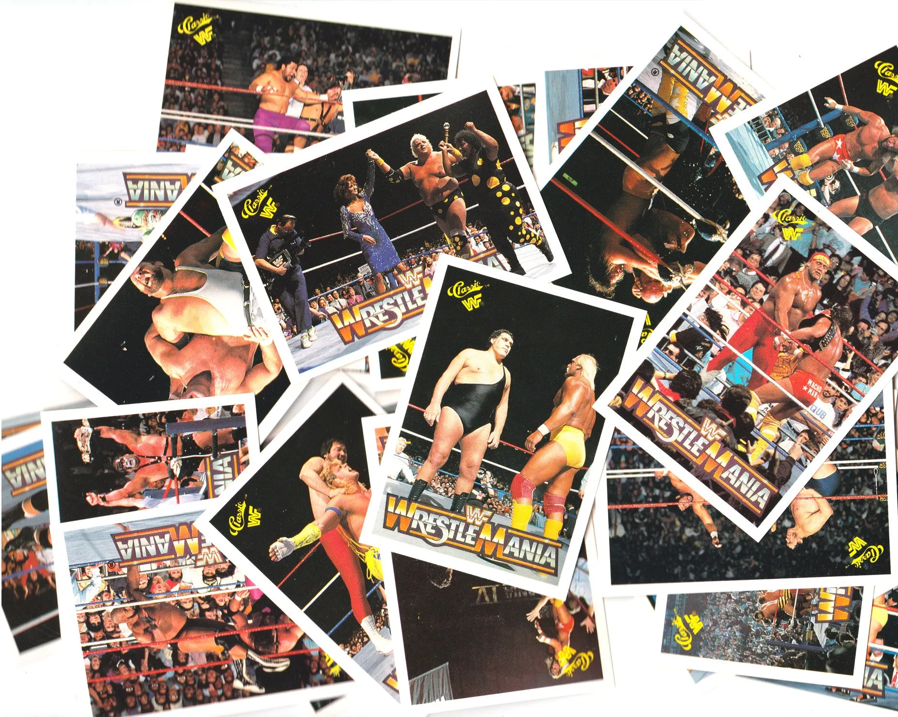 WWF HISTORY OF WRESTLEMANIA TRADING CARDS [SERIES 2]