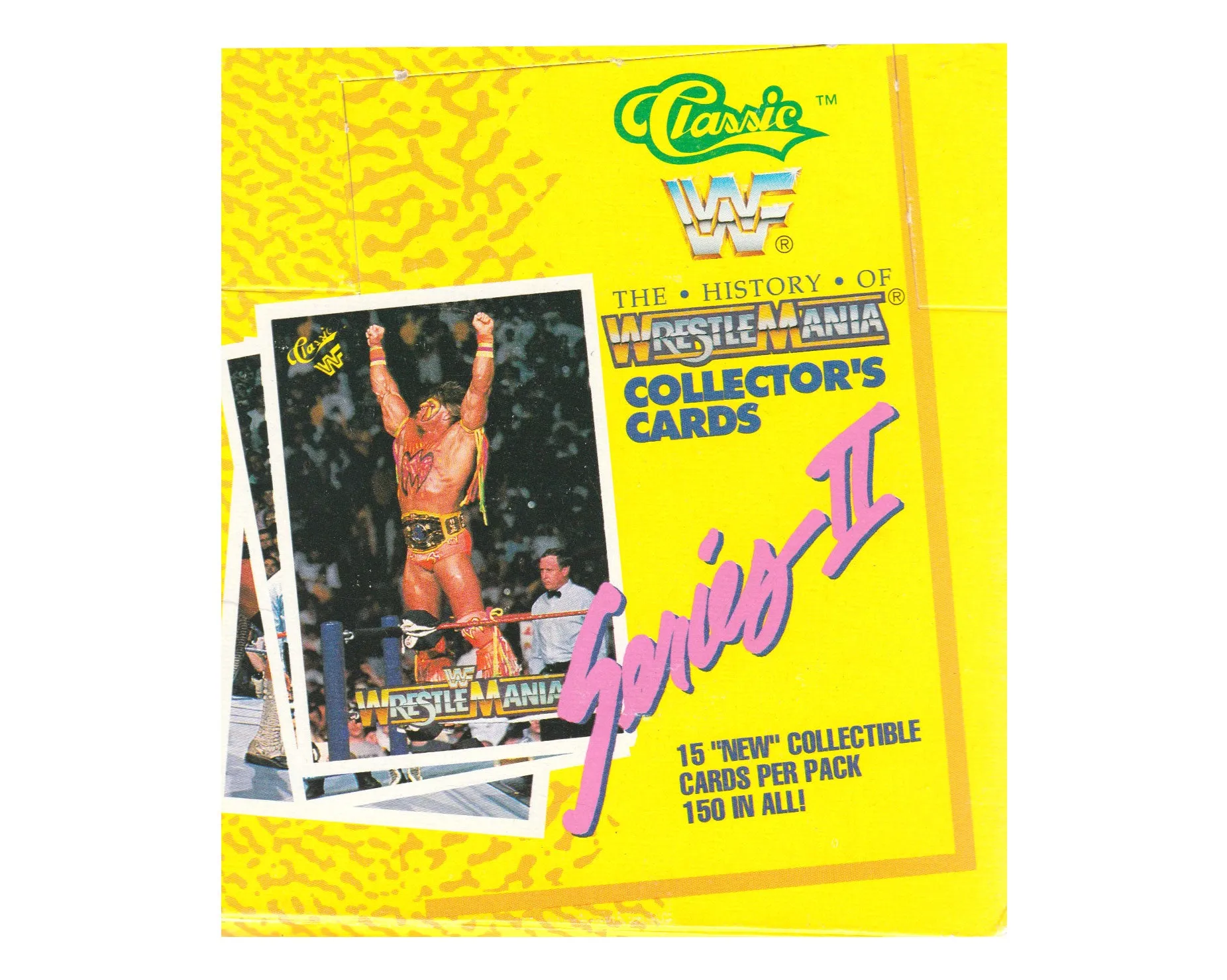 WWF HISTORY OF WRESTLEMANIA TRADING CARDS [SERIES 2]