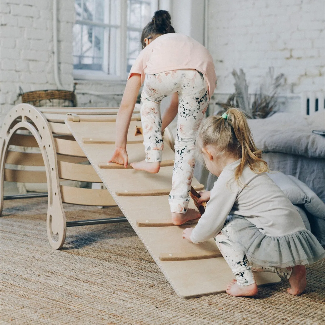XXL Montessori Climbing arch and Rocker