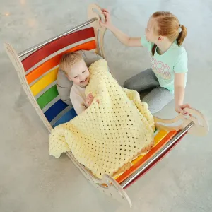 XXL Montessori Climbing arch and Rocker