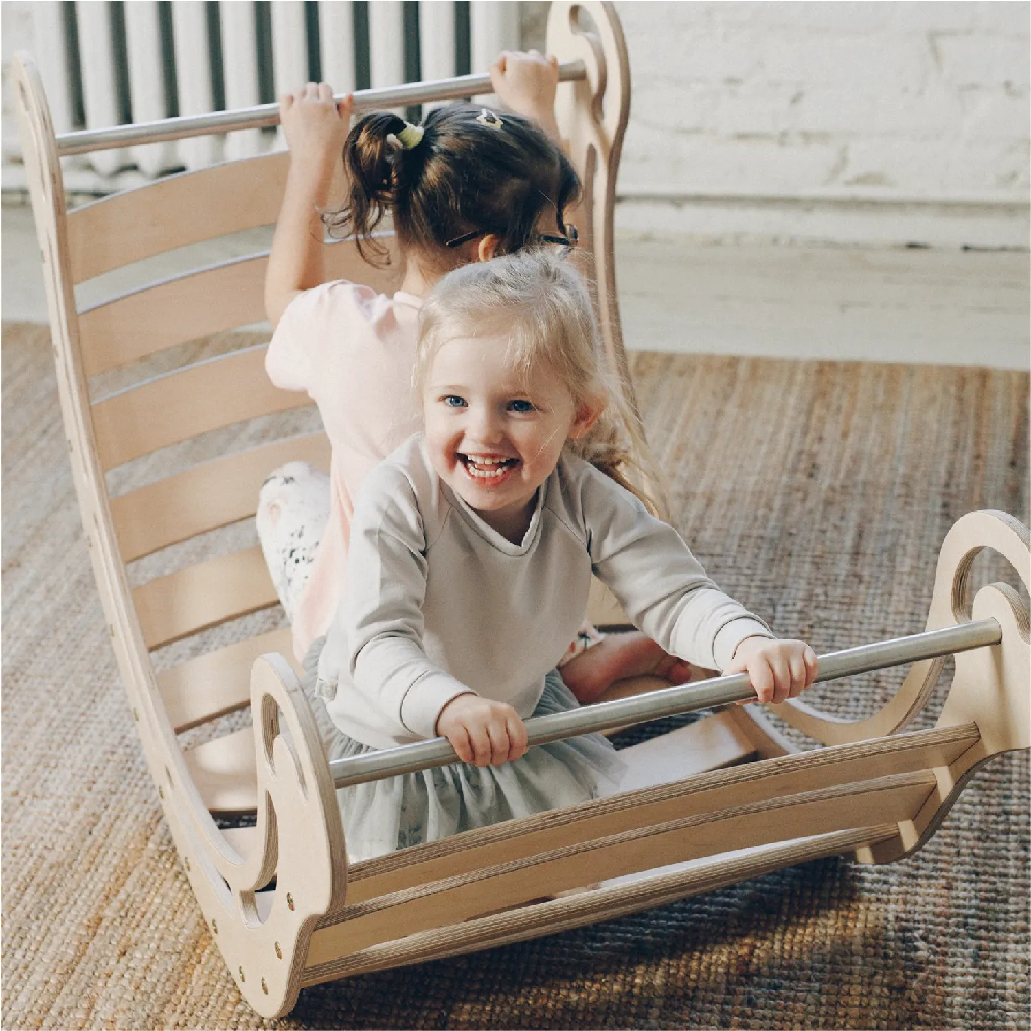XXL Montessori Climbing arch and Rocker